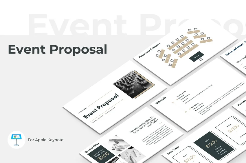 Event Proposal Keynote Template
