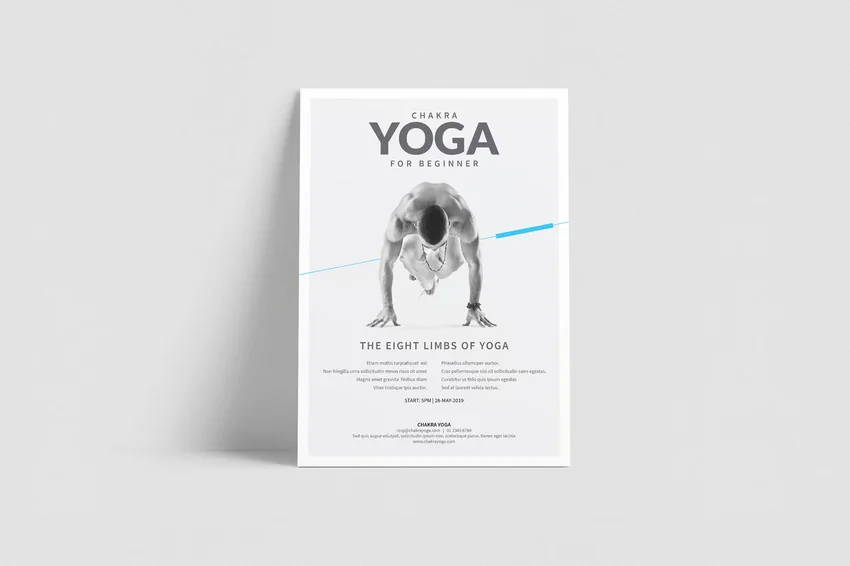 Yoga Classes Flyer
