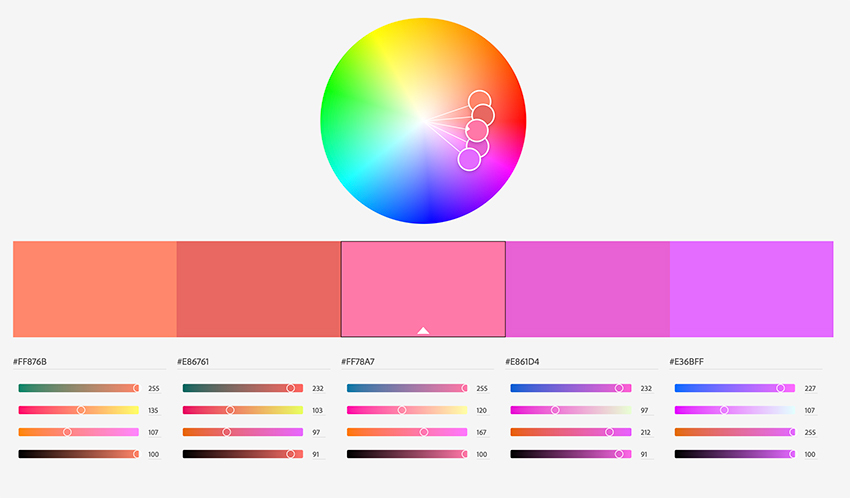 Adobe Color Wheel