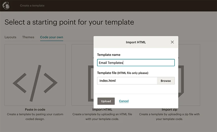 Blade is one of the top Mailchimp newsletter examples.