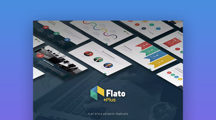 Flato - Flat Multipurpose Keynote Template Design