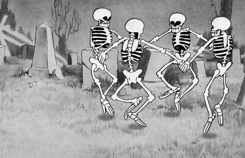Walt Disney's The Skeleton Dance, 1929