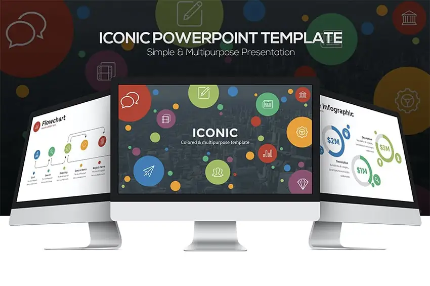 Icons PowerPoint animation template