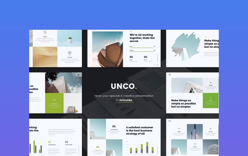 UNCO Business & Creative Template (Keynote)