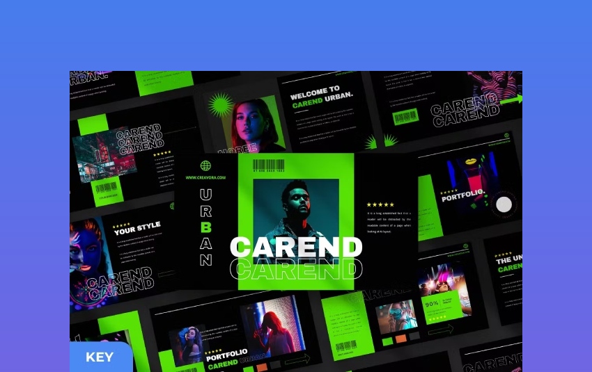 Carend - Keynote Presentation Template