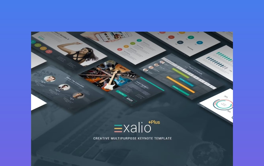Exalio Plus - Multipurpose Keynote Template