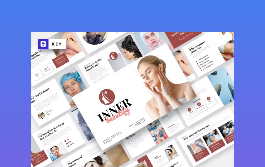Inner Beautify - Cosmetic Keynote Template