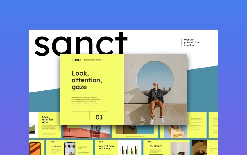 Sanct - Modern Keynote Template