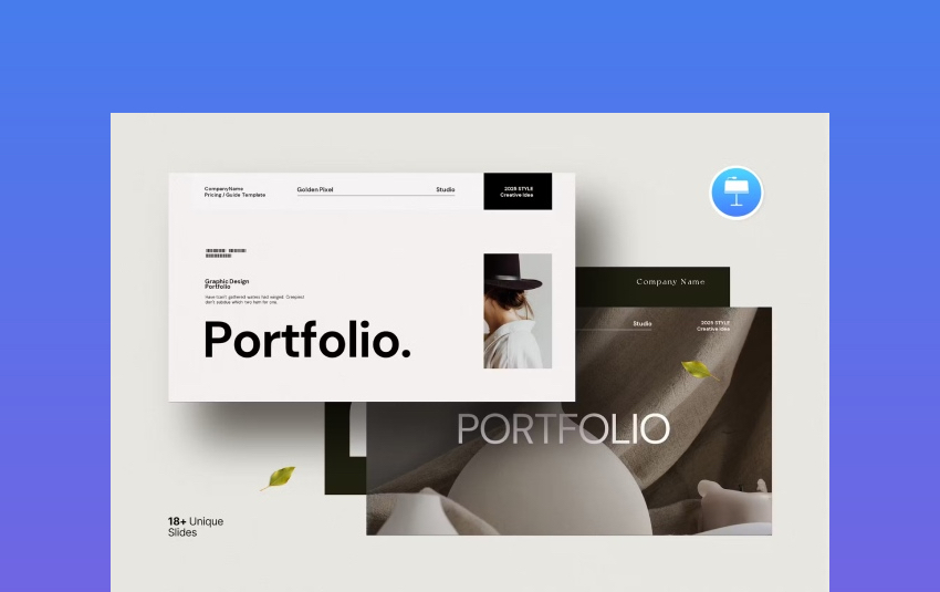 Portfolio & Resume Keynote Template
