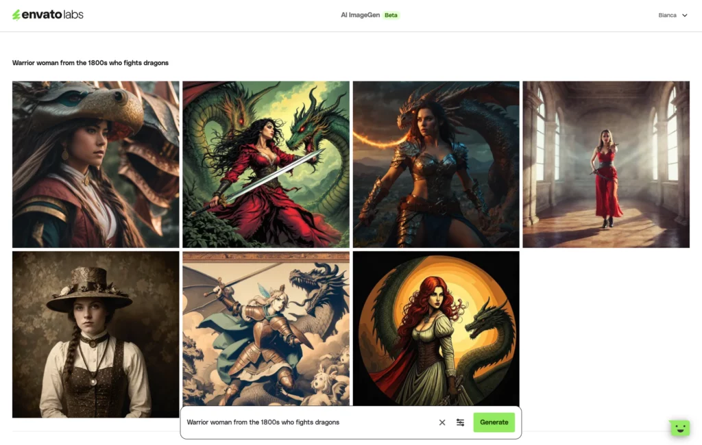 ai generated character designs