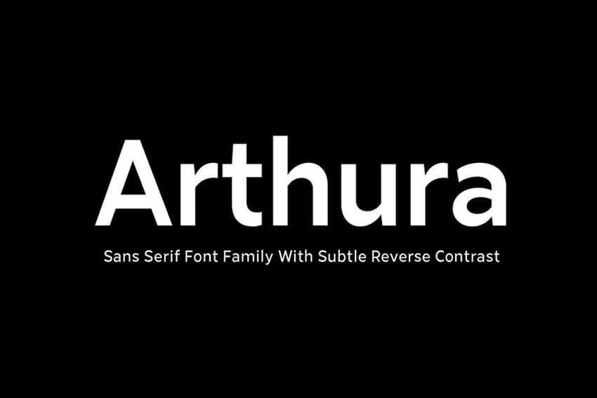 Arthura font