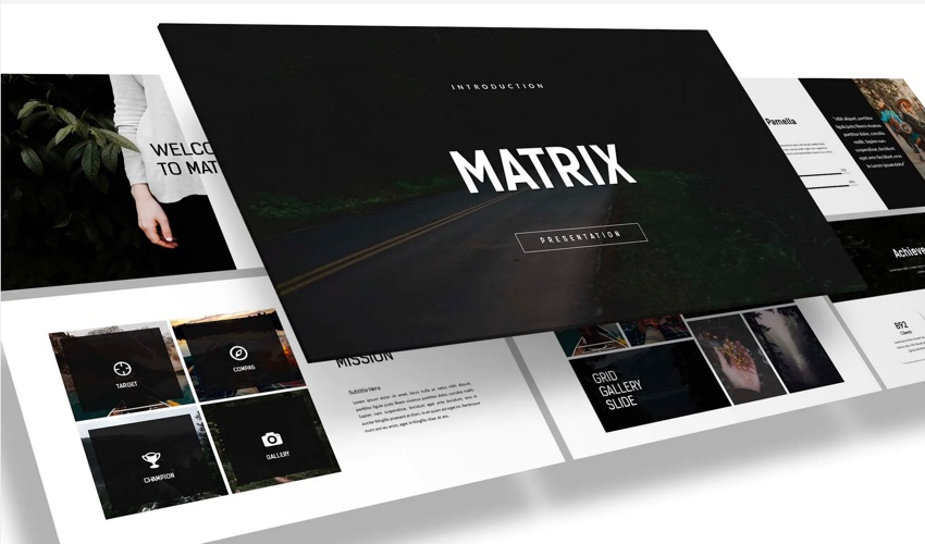 The Matrix template