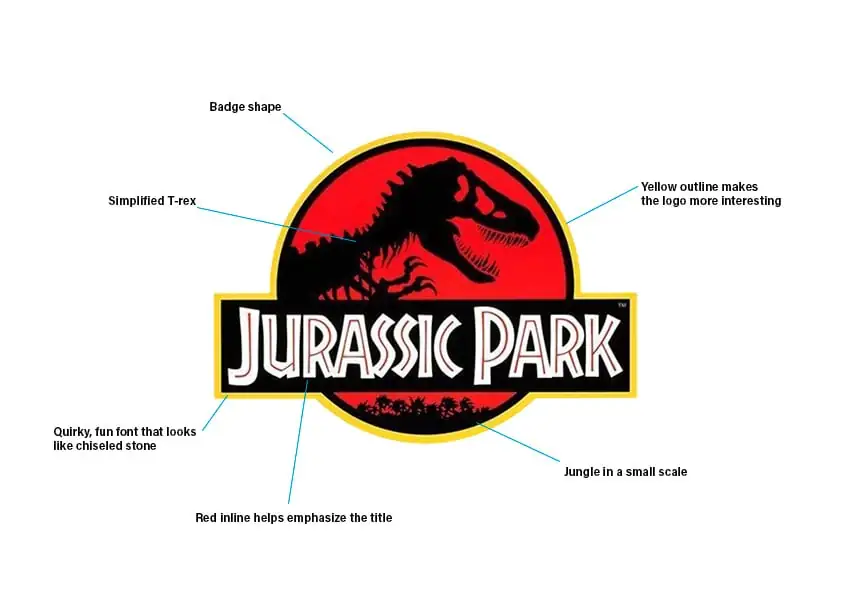 Jurassic Park movie logo