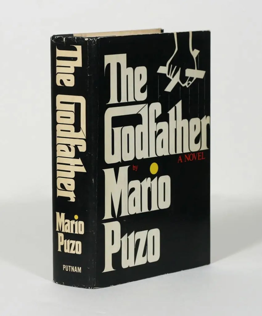 Book cover for The Godfather designed by Neil Fujita