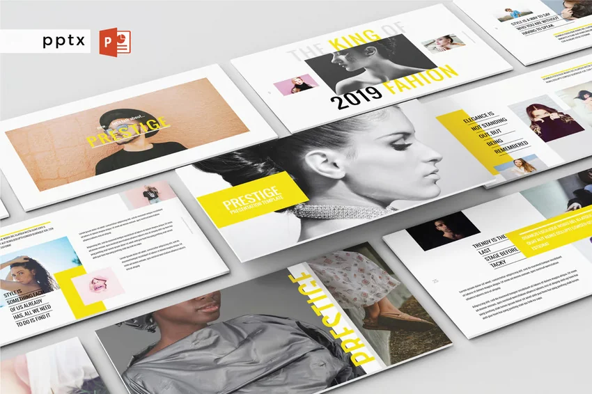 PRESTIGE is a multipurpose PowerPoint template