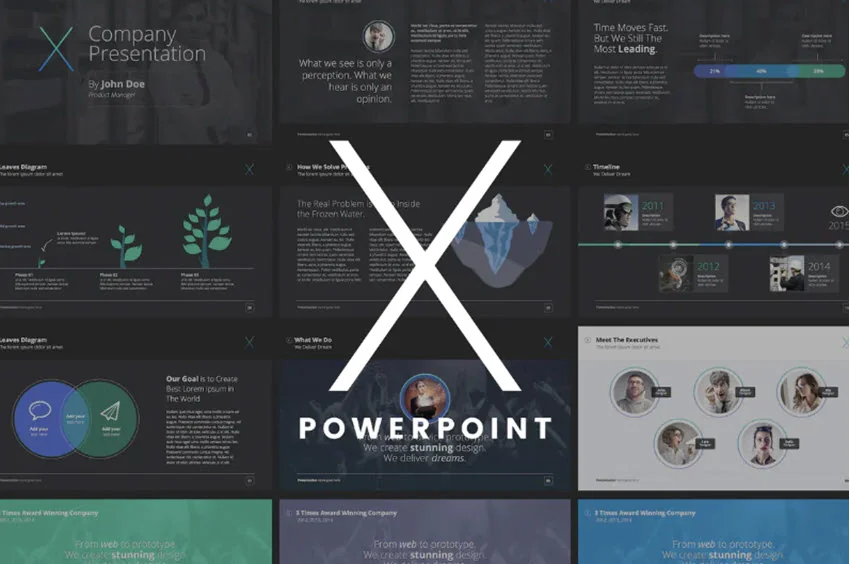 Visual presentation style