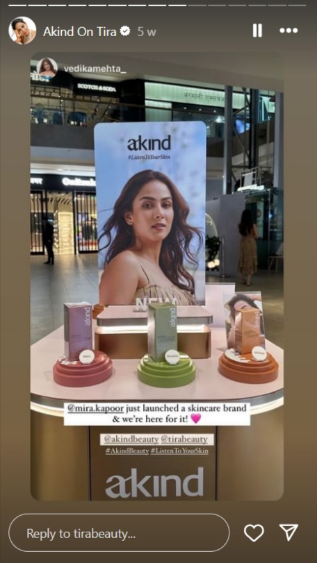 Akind on Tira Instagram Reel
