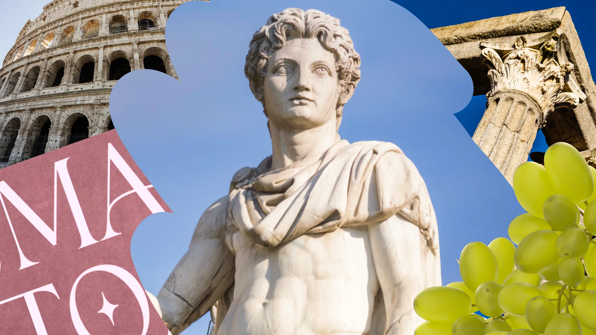 get the look: ancient Rome