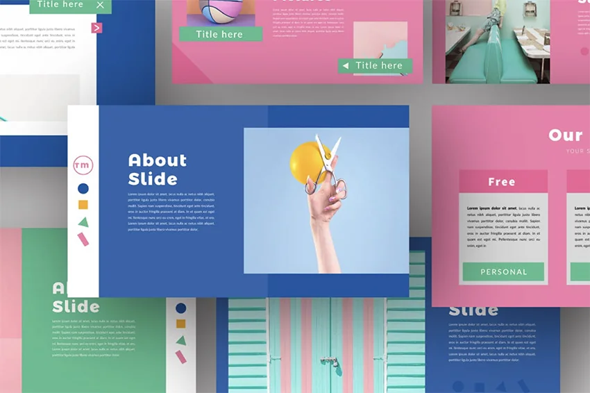 Best background presentation colors.