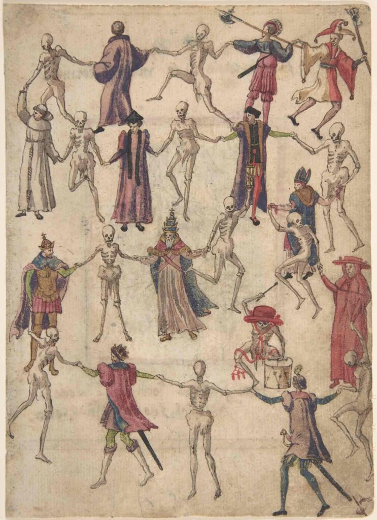 Danse Macabre Painting