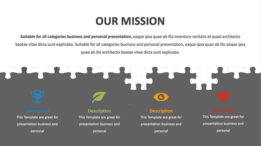 Puzzle - Education Powerpoint Template