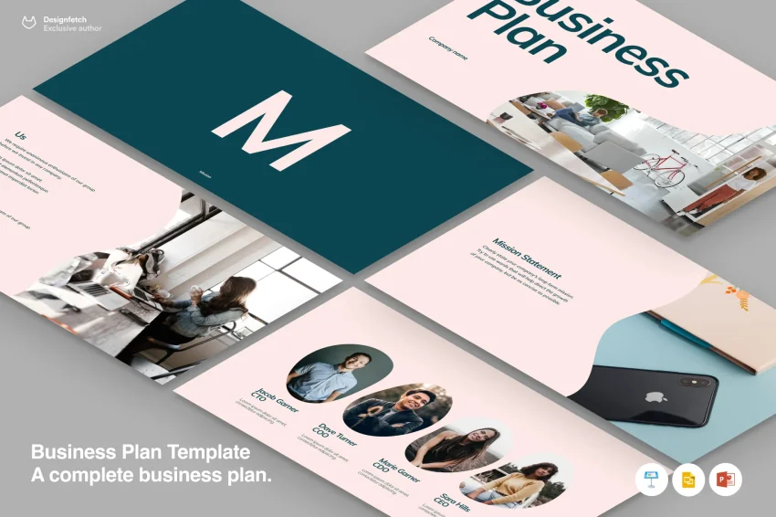 Business Plan for Presentation template
