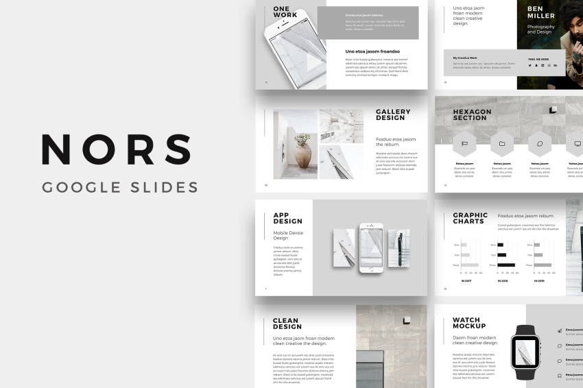 NORS - Google Slides Template
