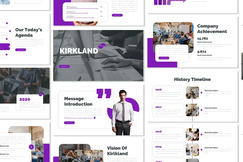 Kirkland - Business Template Prensentation
