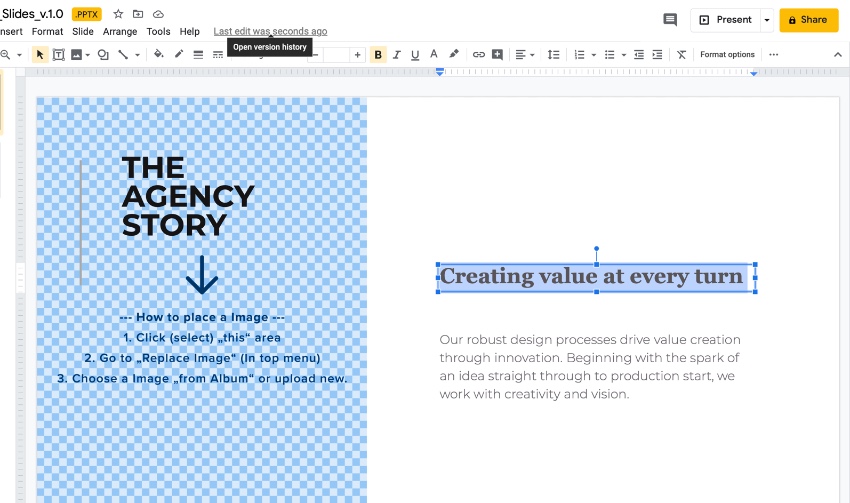 Step 2 Google Slide templates for business