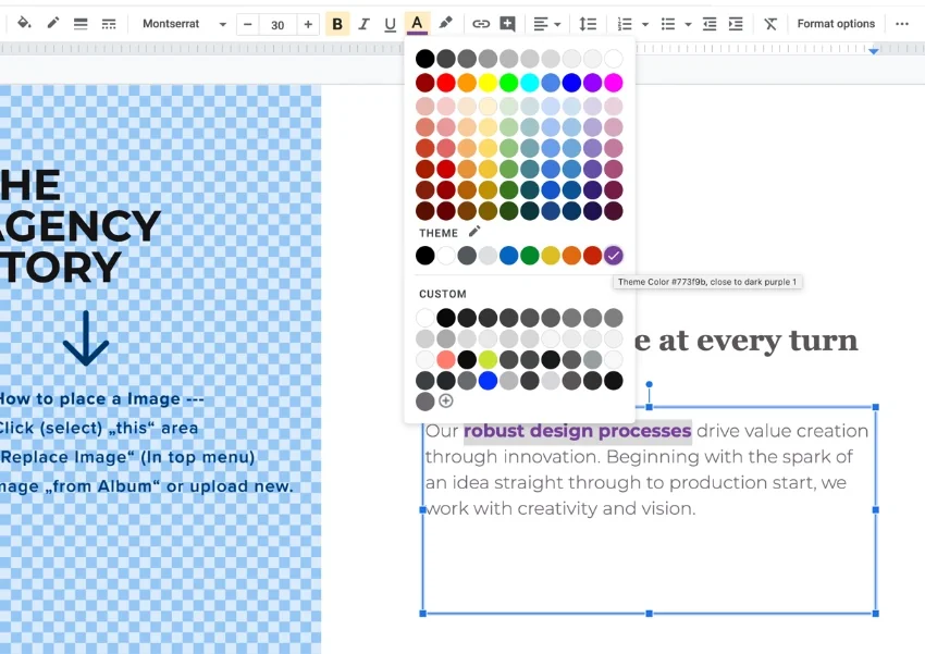 Step 3 professional themes for Google Slides
