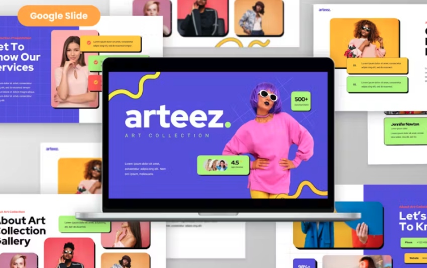 Art Google Slide Template