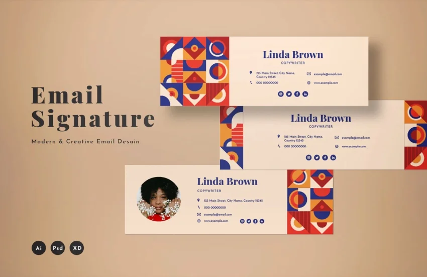 Email signature examples