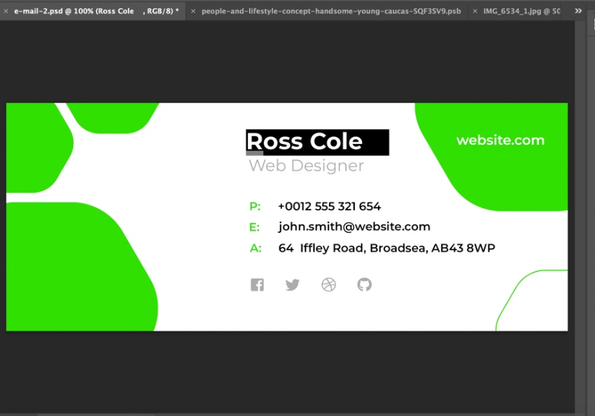 How to make an email signature
