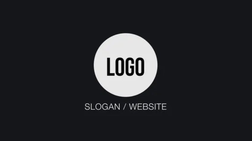 Logo reveal After Effects