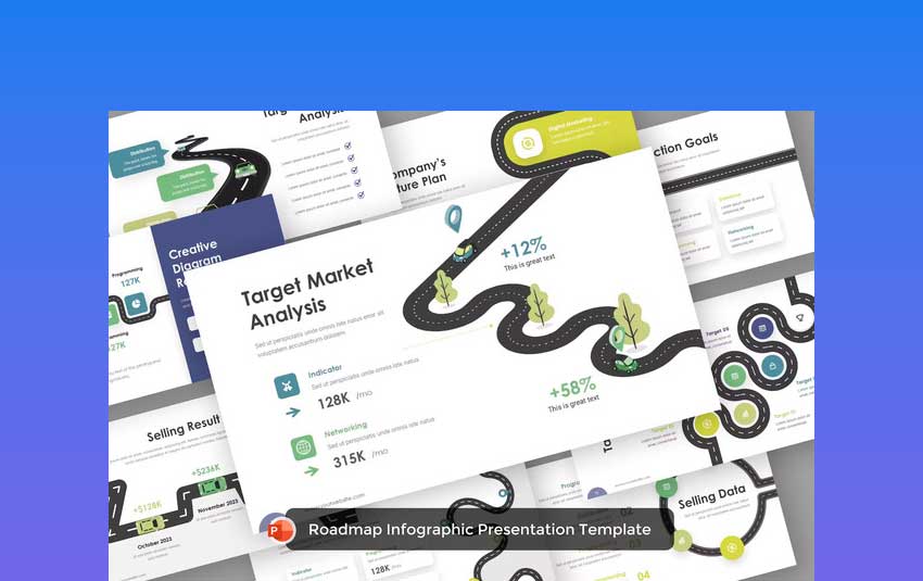 Roadmap Timeline Infographic Presentation