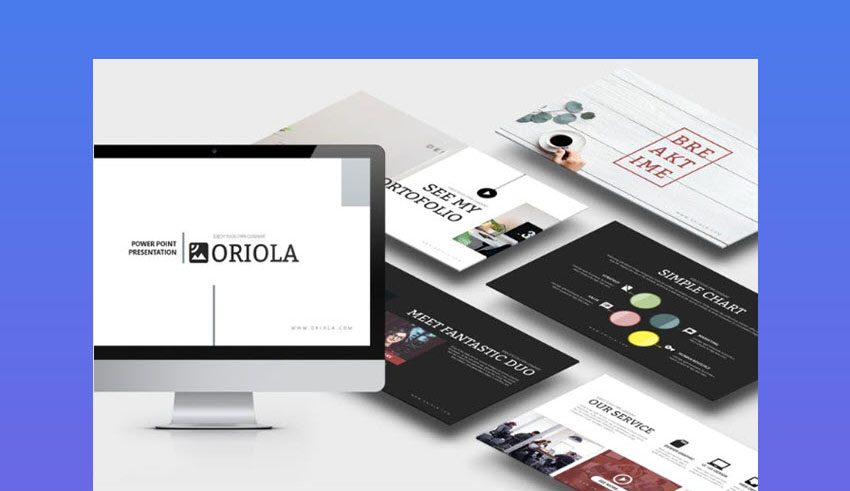 Oriola Business Roadmap PowerPoint Template