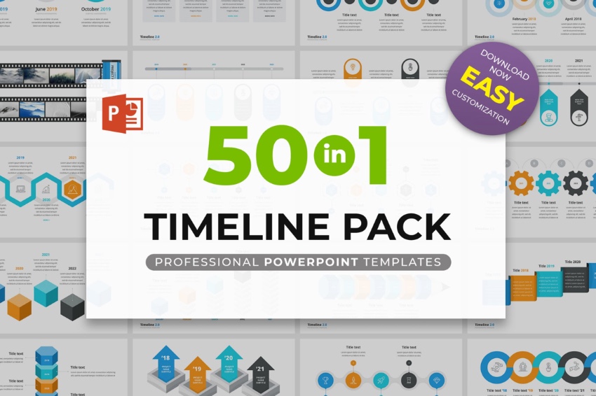 PowerPoint timeline template