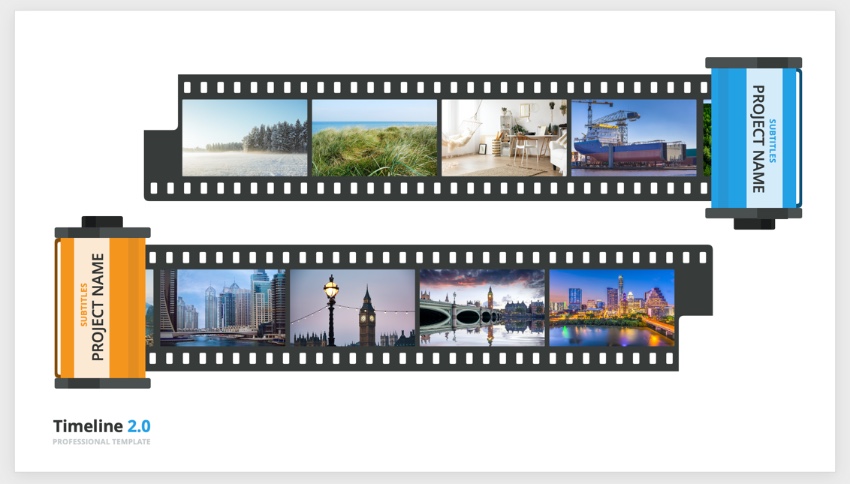 Step 5 PowerPoint roadmap template