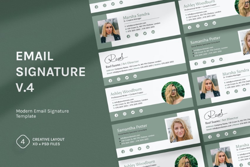 Email Signature v4