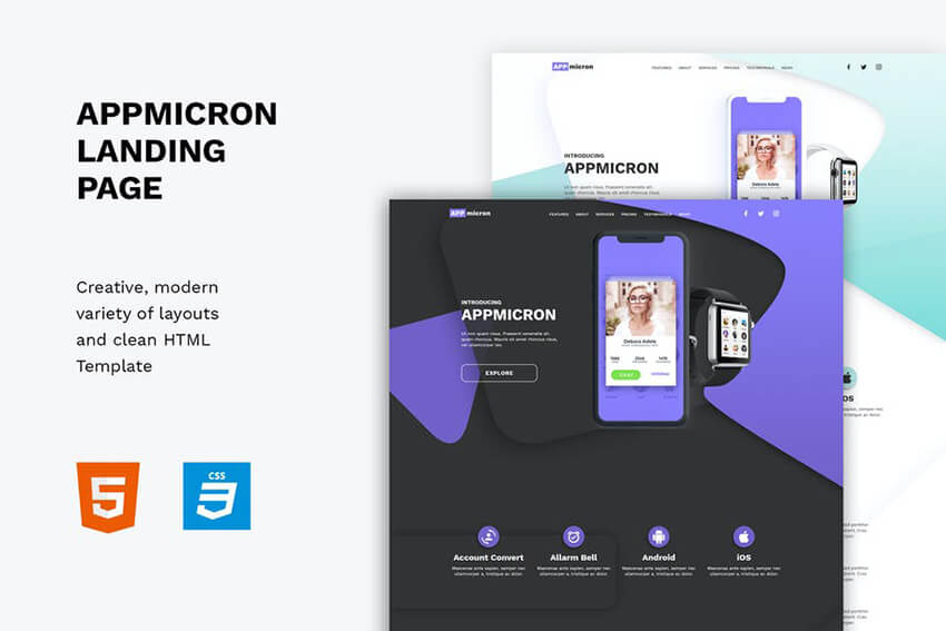 Appmicron Template