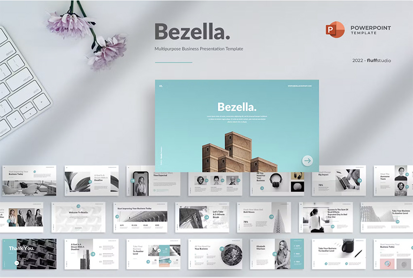 Belleza Multipurpose PowerPoint Template