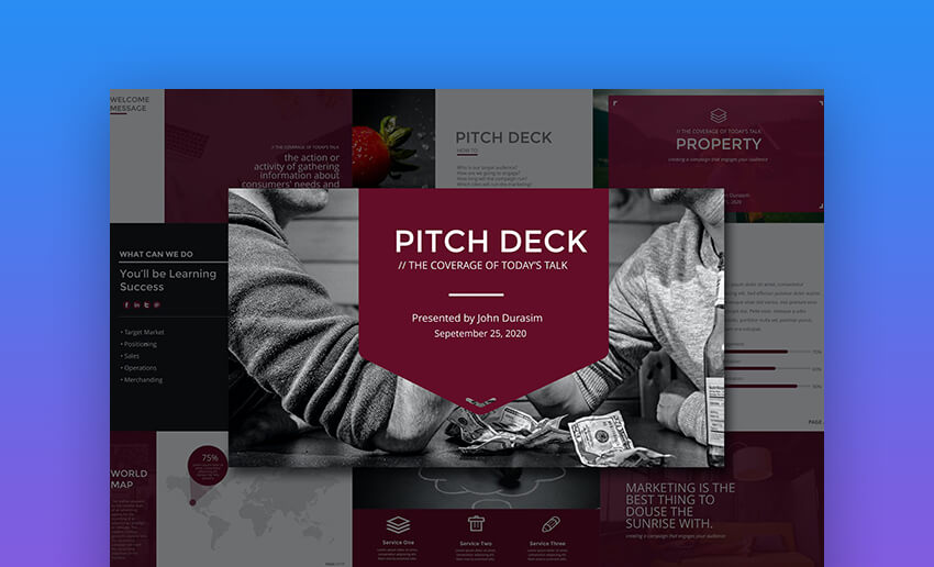 Business Pitch Deck PowerPoint