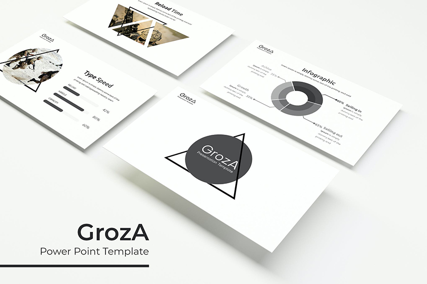 GrozA - War Themed PowerPoint Template