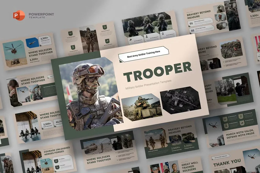 Military & Army PowerPoint Template
