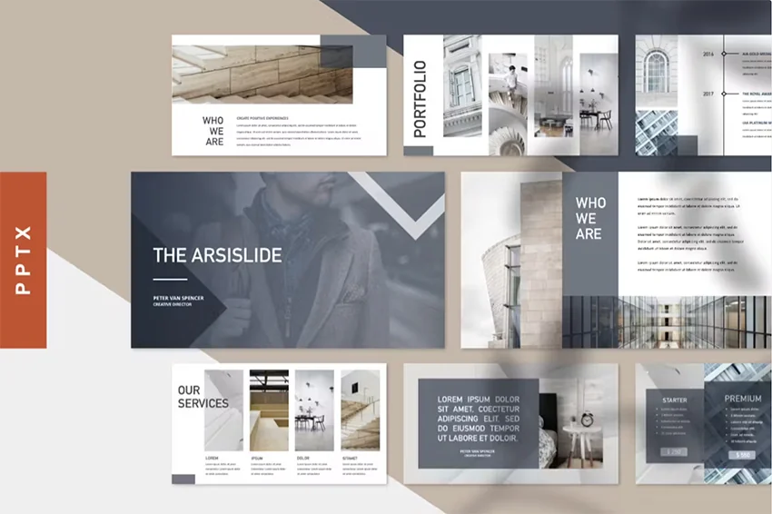 The Arsislide Photography Portfolio Template
