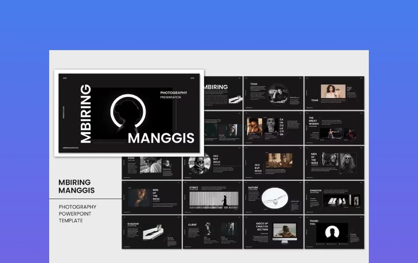 Mbiring Manggis Photography Picture Presentation Template