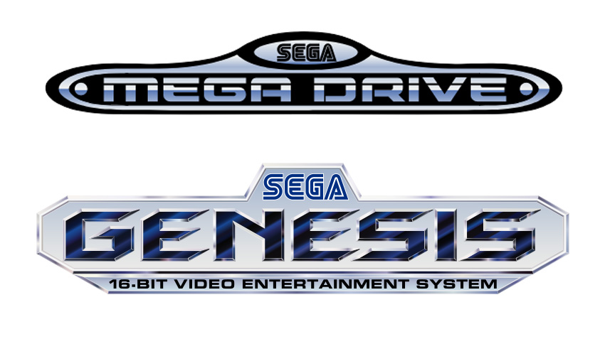 Sega Genesis / Mega Drive (1988) logo
