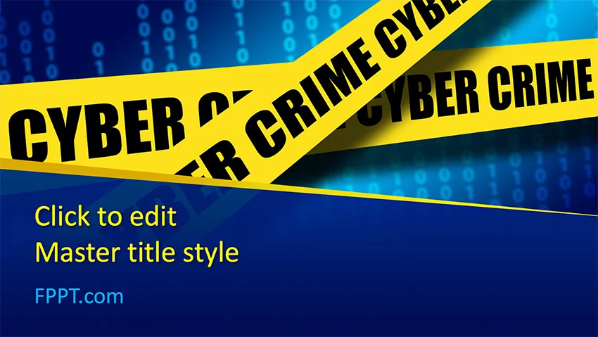 Cybercrime Free Security PowerPoint Templates