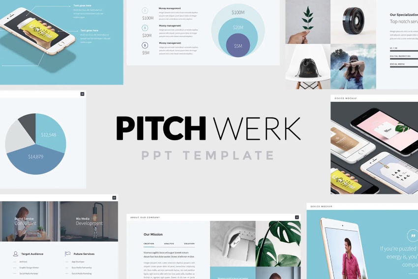 Pitch werk pitch deck examples