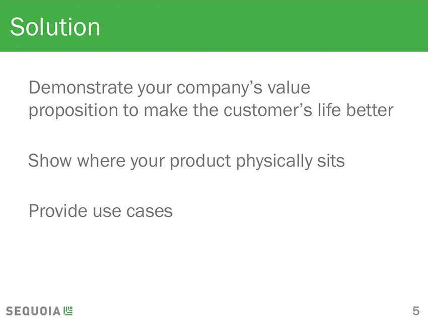 Sequoia Capital Pitch Deck